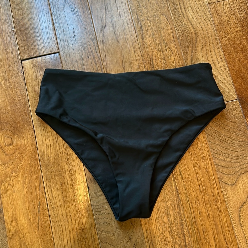 SHEIN hi-waist bikini bottoms
